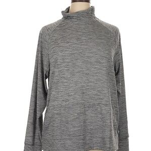 NWT Nine West Active Heather Grey Cowl Neck Sz 1X